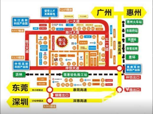瑞银昌V+公寓交通图