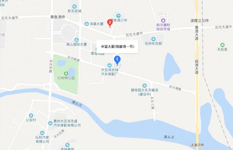中富大厦交通图